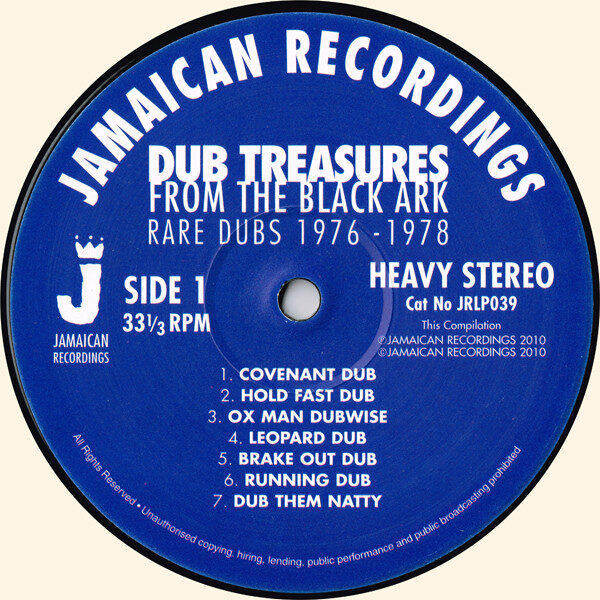 Dub Treasures From The Black Ark - Rare Dubs 1976-1978 SIDE A