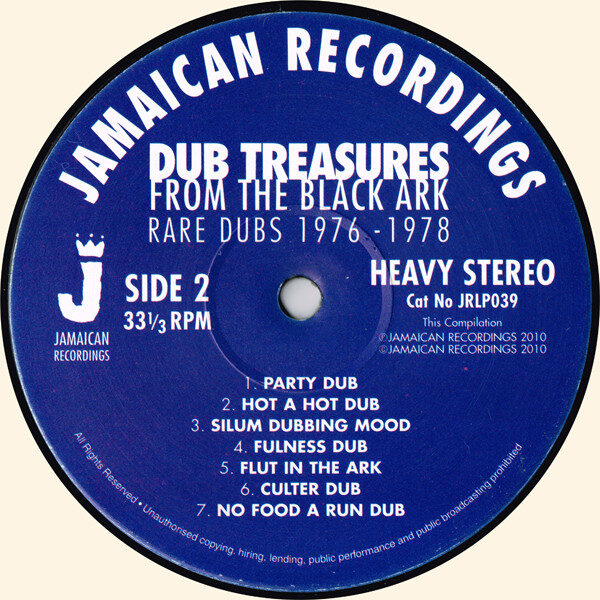 Dub Treasures From The Black Ark - Rare Dubs 1976-1978 SIDE B